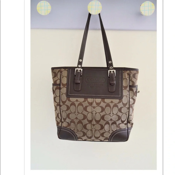 Coach signature logo tote bag - Picture 4 of 8